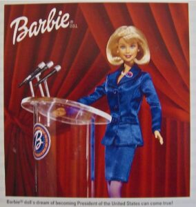 2000 barbie for president doll