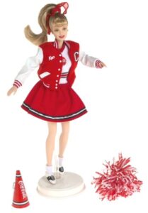 barbie coca cola cheerleader