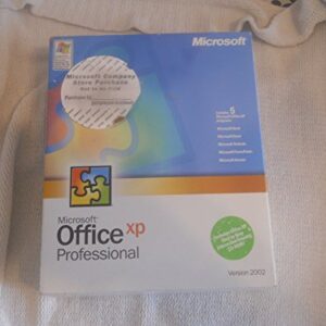 Microsoft Office XP Professional [OLD VERSION]