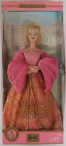 dolls of the world: princess of england barbie