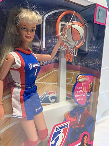 WNBA Basketball Blonde Barbie Doll by Mattel