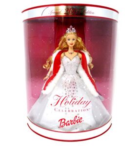 2001 holiday celebration barbie