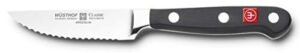 wusthof classic paring knife, one size, black, stainless steel