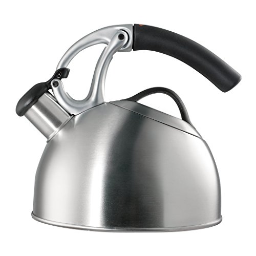 OXO BREW Uplift Tea Kettle - Brushed Stainless Steel, 2 quarts