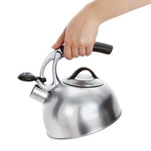 OXO BREW Uplift Tea Kettle - Brushed Stainless Steel, 2 quarts