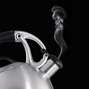 OXO BREW Uplift Tea Kettle - Brushed Stainless Steel, 2 quarts