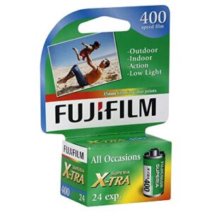 fujifilm 400 speed 35mm color print film (24 exposures)