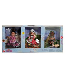 barbie kelly friends of the world 3-doll gift set