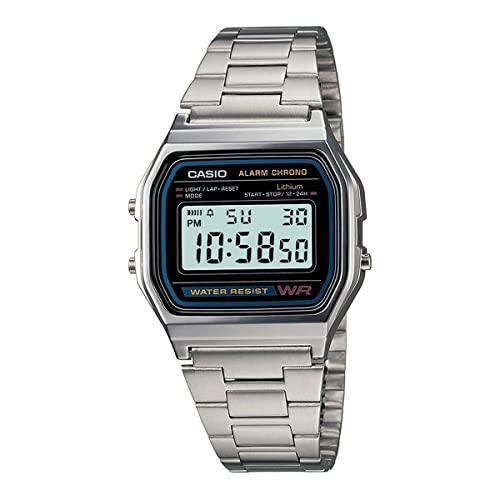 CASIO A158WA-1 Dress Digital Watch