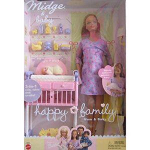 Barbie Happy Family Pregnant Midge & Baby