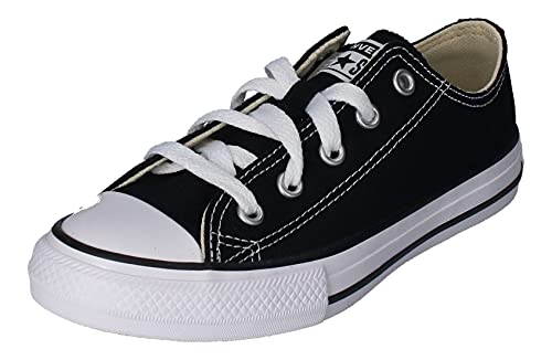 Converse Unisex Chuck Taylor All Star Low Top Black Sneakers - 3 D(M) US