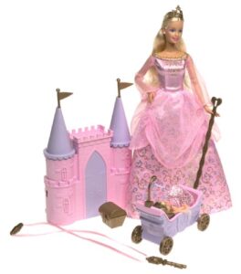 barbie and krissy princess palace playset