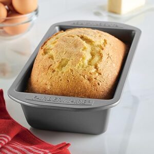 Farberware Nonstick Bakeware 9-Inch x 5-Inch Loaf Pan, Gray -