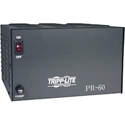 tripp lite pr60 dc power supply 60a 120v ac input to 13.8 dc output taa gsa