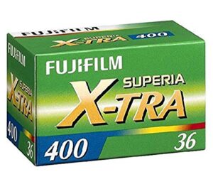 superia x-tra 400 negative film - 36 exposures