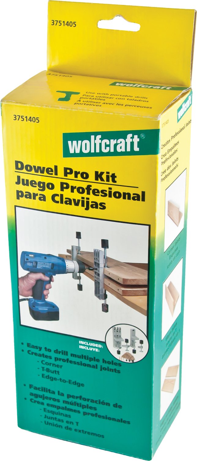 wolfcraft 3751405 Dowel Pro Doweling Jig Kit