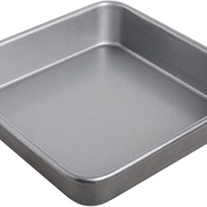 Cuisinart 9-Inch Chef's Classic Nonstick Bakeware Square Cake Pan, Silver