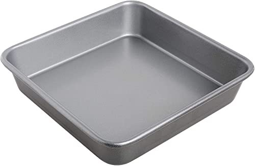 Cuisinart 9-Inch Chef's Classic Nonstick Bakeware Square Cake Pan, Silver