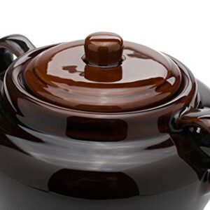 Fox Run 0350 Stoneware Bean Pot, 9.75 inches, Brown