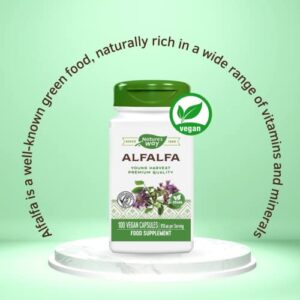 Nature's Way Alfalfa Leaves -- 100 Capsules