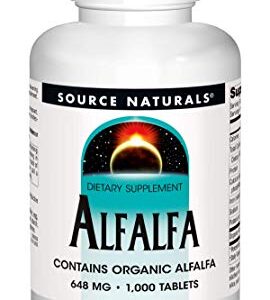 Source Naturals Alfalfa 10 Grain Dietary Supplement - 1000 Tablets