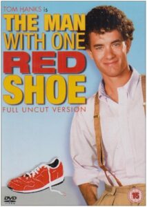 the man with one red shoe
