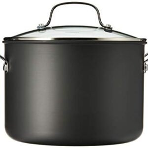 Cuisinart Chef's Classic Nonstick Hard-Anodized 8-Quart Stockpot with Lid,Black