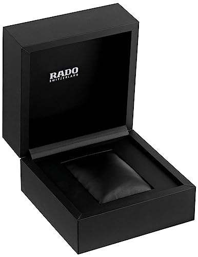 Rado DiaStar Original Swiss Automatic Watch with Stainless Steel Strap, Gold, 21 (Model: R12416633)