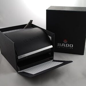 Rado DiaStar Original Swiss Automatic Watch with Stainless Steel Strap, Gold, 21 (Model: R12416633)