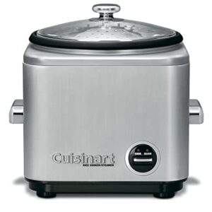 Cuisinart 8-Cup Rice Cooker, Silver, 8-cup