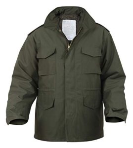 rothco m-65 field jacket - olive drab, medium