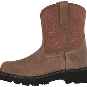 Ariat Womens Fatbaby Western Boot Brown Bomber/Brown Bomber 8.5