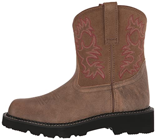 Ariat Womens Fatbaby Western Boot Brown Bomber/Brown Bomber 8.5