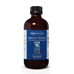 allergy research group - selenium solution - liver, and immune support - 236 ml (8 fl oz)