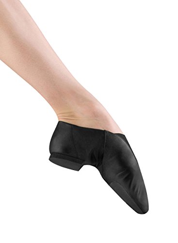 Bloch Women's Super Jazz Dance Shoe S0401L Ballet Flat, Black, 8