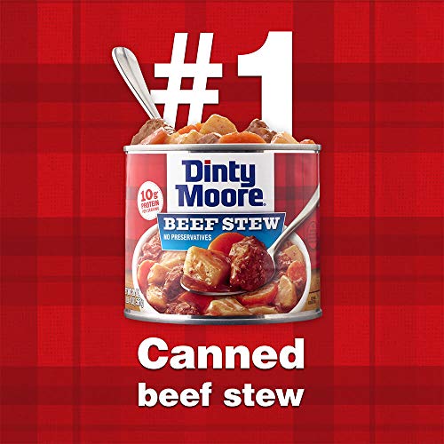 DINTY MOORE Beef Stew with Fresh Potatoes & Carrots 20 Ounce (Pack of 12)