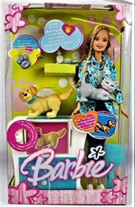 barbie pet doctor with working x-ray machine!