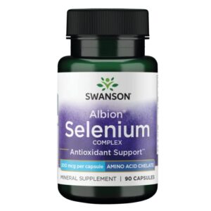 swanson albion complexed selenium 200 mcg 90 capsules