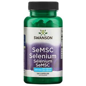 swanson semsc selenium 200 mcg 120 capsules