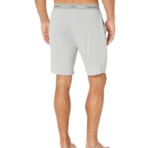 Calvin Klein Men's Ultra Soft Modern Modal Lounge Sleep Short, Grey Heather, M