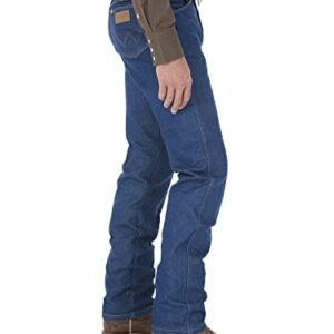 Wrangler Men's 13MWZ Cowboy Cut Original Fit Jean, Rigid Indigo, 38W x 34L