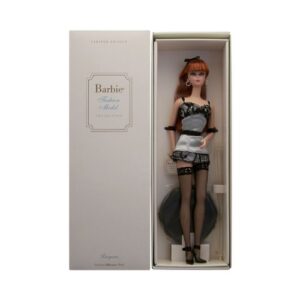 barbie silkstone lingerie fashion model #6 redhead doll