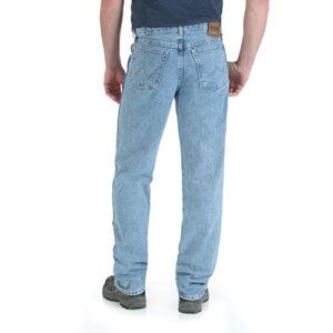 Wrangler mens Relaxed Fit Jeans, Vintage Indigo, 36W x 32L US