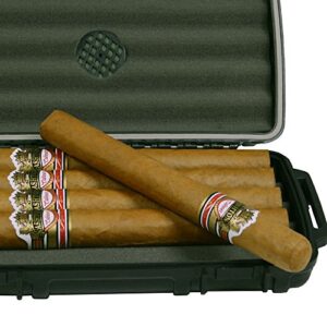 Cigar Caddy 3400 Waterproof Travel Cigar Humidor for 5 Cigars