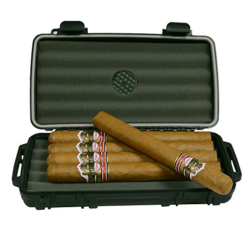 Cigar Caddy 3400 Waterproof Travel Cigar Humidor for 5 Cigars