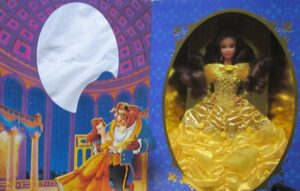 the signature collection: disney's beauty and the beast barbie as belle doll