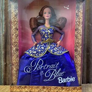 BARBIE Portrait in Blue Doll