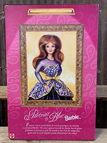 BARBIE Portrait in Blue Doll