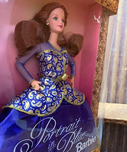 BARBIE Portrait in Blue Doll