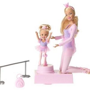 Mattel Barbie and Kelly Ballerina Dolls